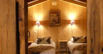 Chalet du bonheur , chalet Vallée Verte Chalet du bonheur , chalet Vallée Verte