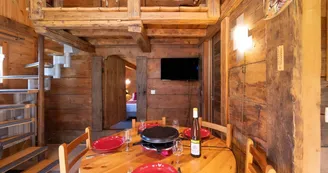 Chalet du bonheur , chalet Vallée Verte Chalet du bonheur , chalet Vallée Verte