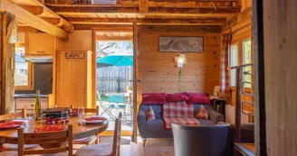 Chalet du bonheur , chalet Vallée Verte Chalet du bonheur , chalet Vallée Verte